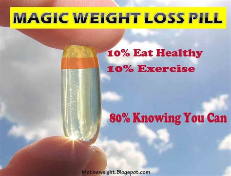 How to Incorporate the Magic Weight Loss Pill into Your Weight Loss Journey